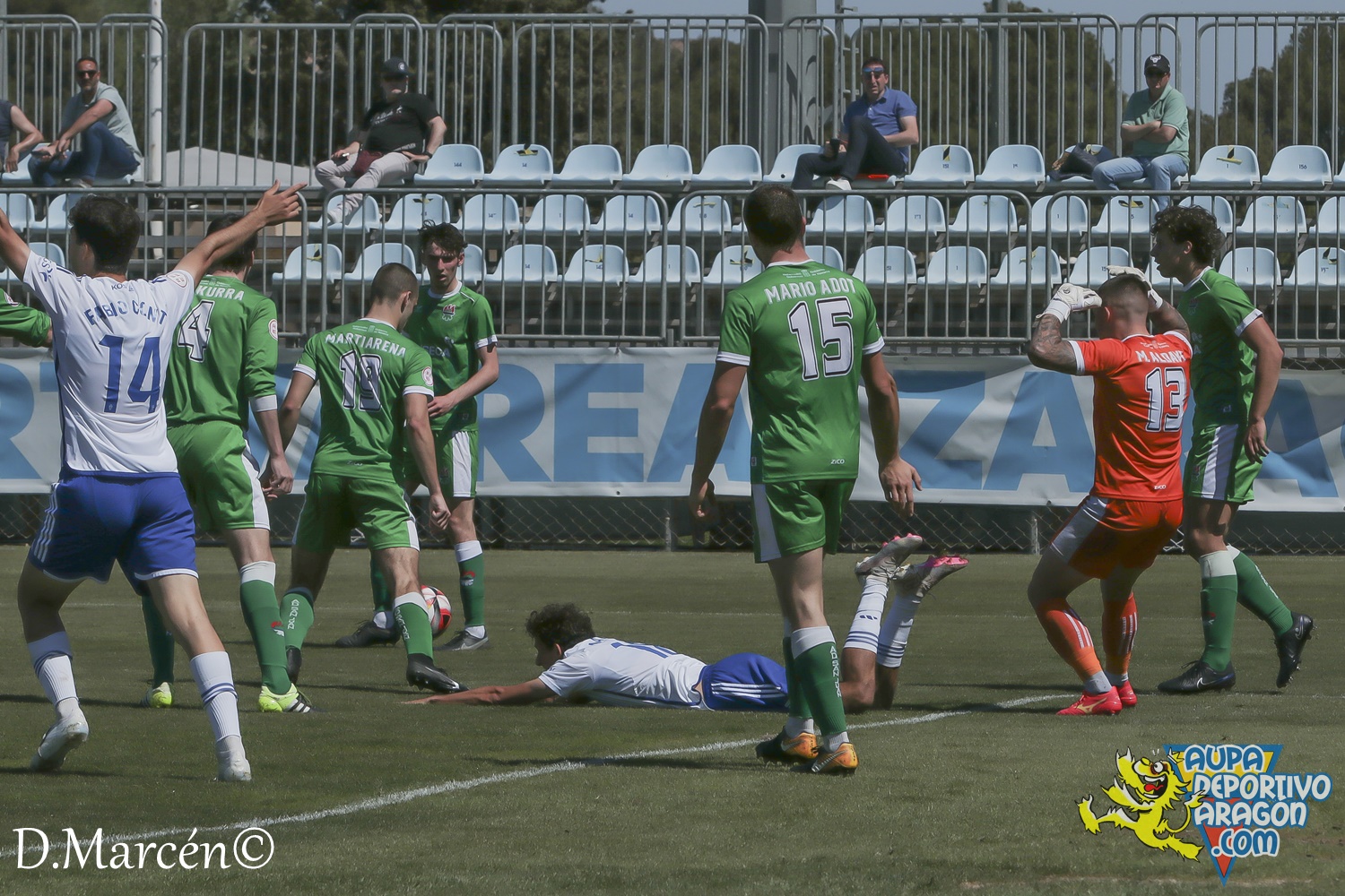 31 - 14-04-2024 - 2ªRFEF - D. Aragón 3-0 A.D. San Juan (90)