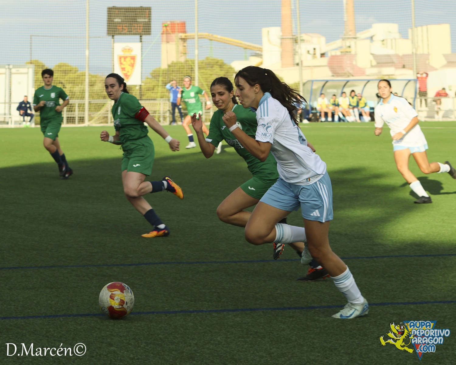 08 - 21-09-2025 - 3ª RFEF Fem - R. Zaragoza 1-1 Stadim Casablanca (85)