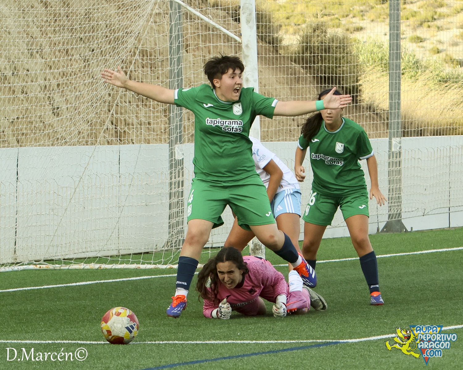 08 - 21-09-2025 - 3ª RFEF Fem - R. Zaragoza 1-1 Stadim Casablanca (89)